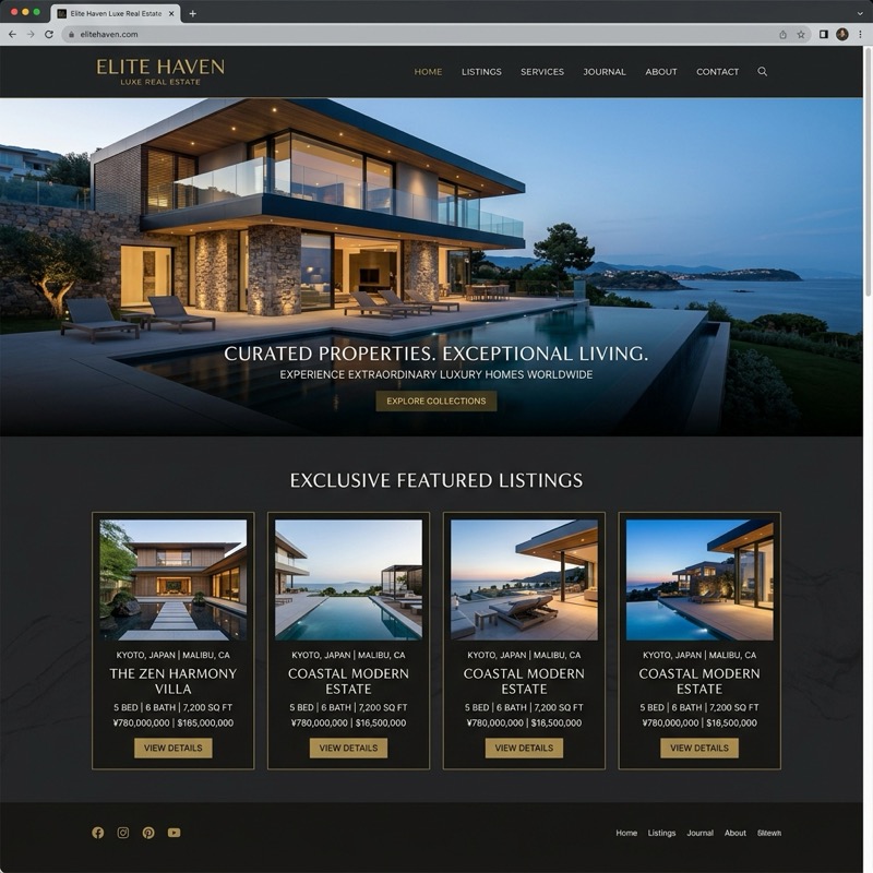 不動産サイト制作